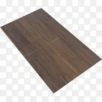 棕色的地板