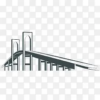 桥建筑素材图
