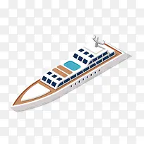 高级游艇船舶模型