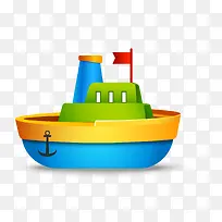 玩具轮船船只设计