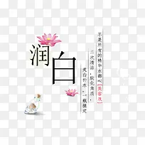 护肤品素材排版