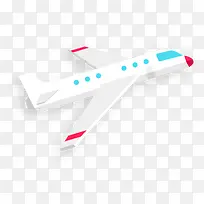 白色飞机设计素材