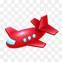 红色小飞机