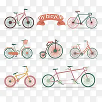 创意手绘自行车