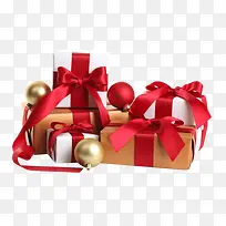 方形金属铃铛礼盒圣诞