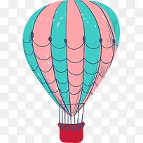 手绘氢气球装饰图