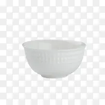白色餐具碗侧面图