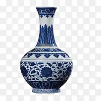 古代青花瓷瓶