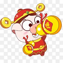 金葫芦可爱猪宝宝