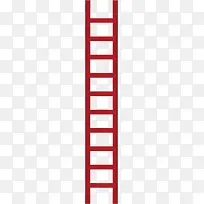 红色的梯子