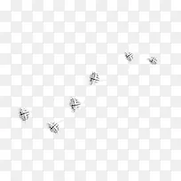 手绘蒲公英
