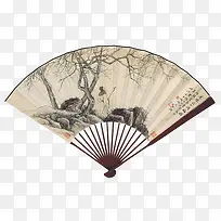 水墨画折扇