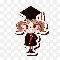 当博士的女孩PNG下载