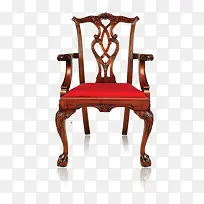 古代木质椅子