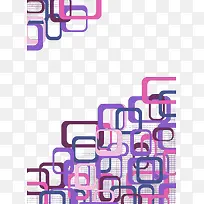 紫色边框花纹矢量