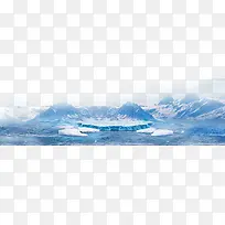 雪山冰块素材图片