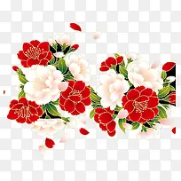 婚庆季节花朵图案花卉樱花