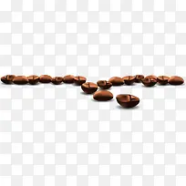 矢量手绘咖啡豆