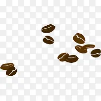 简约棕色咖啡豆