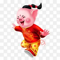 2019猪年春节福娃