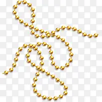 金色珠子链子