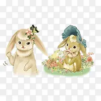 卡通小动物素材