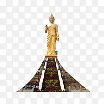 立体菩萨雕像