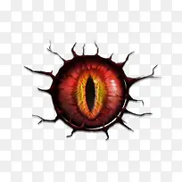 红色竖瞳恶魔眼睛游戏