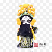 岳云京剧娃娃