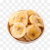 一碗美味的香蕉片设计素材