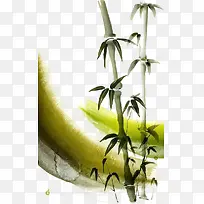 水墨竹子