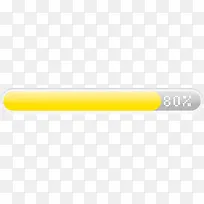 黄色百分比数据正在加载素材