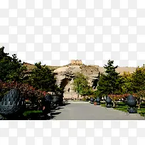 云冈石窟风景