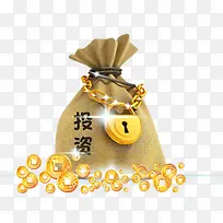 投资钱袋子素材