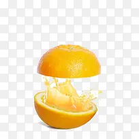 创意的橙汁
