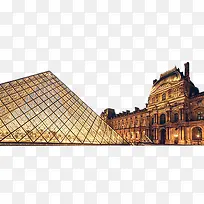 卢浮宫金字塔免扣元素
