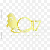 矢量2017鸡年标志