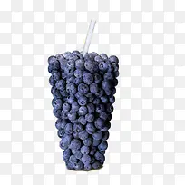 创意蓝莓杯子