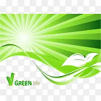 绿色环保系列矢量素材,