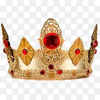 红色大宝石王冠