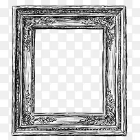 正方形古典画框相框