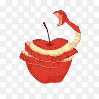 苹果红蛇