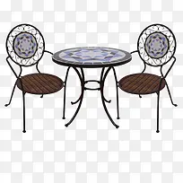 铁艺欧美复古风餐桌椅