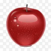 创意红色质感大苹果