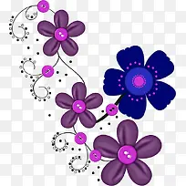 花瓣漂浮