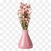 粉色花瓶装饰免抠图