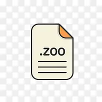 zoo压缩文件图标