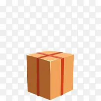 橙色礼物盒
