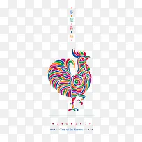 创意手绘金鸡独立