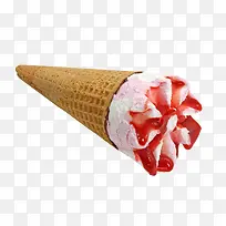 冰淇淋甜筒图案